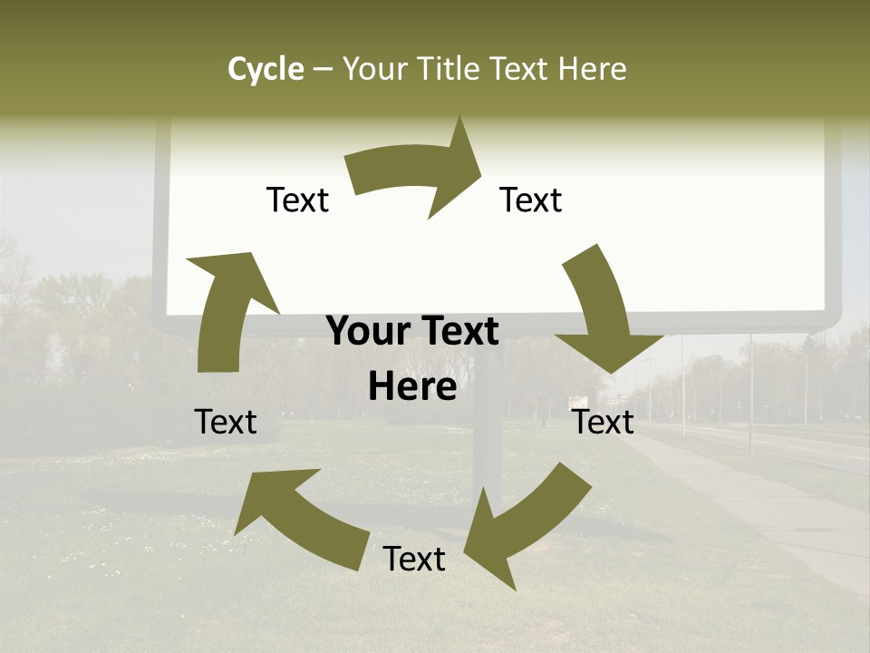 Empty Billboard PowerPoint Template