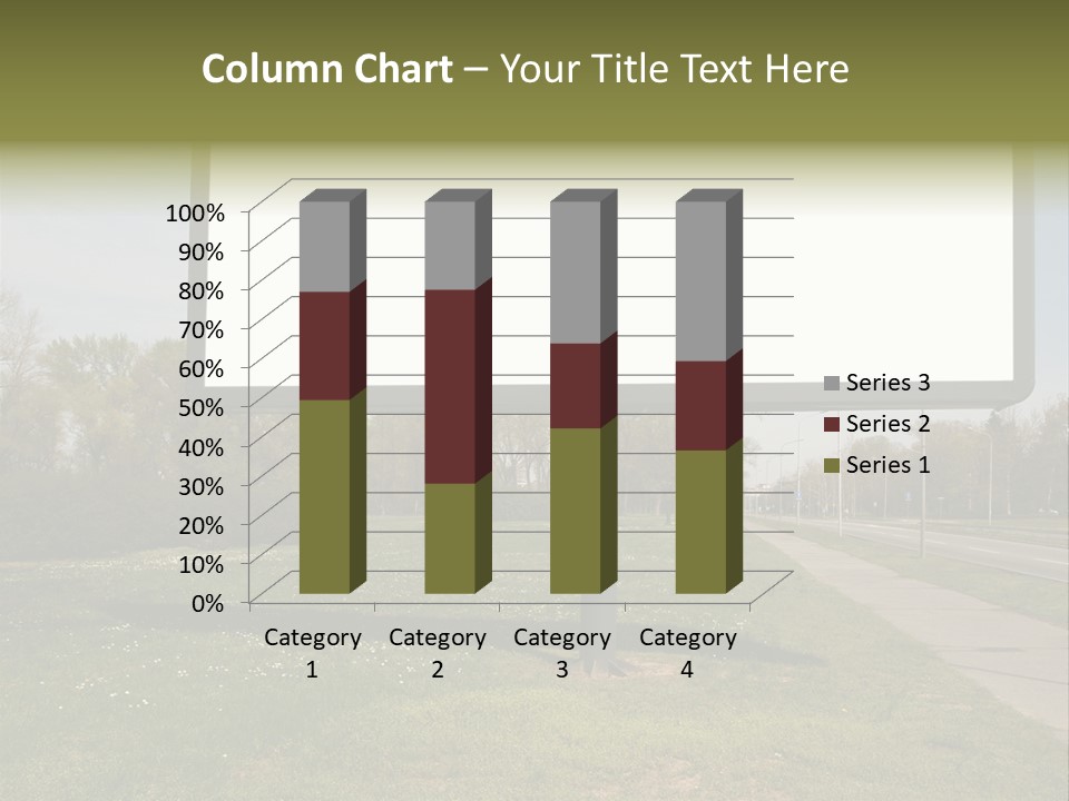 Empty Billboard PowerPoint Template
