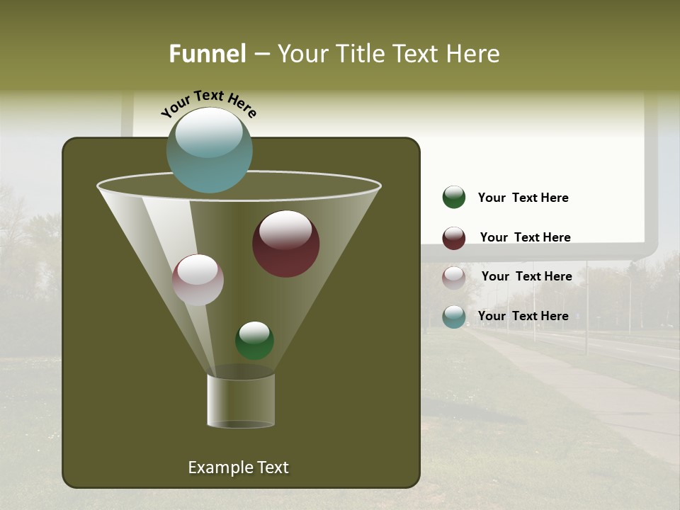 Empty Billboard PowerPoint Template
