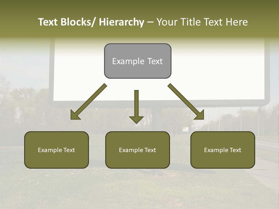 Empty Billboard PowerPoint Template