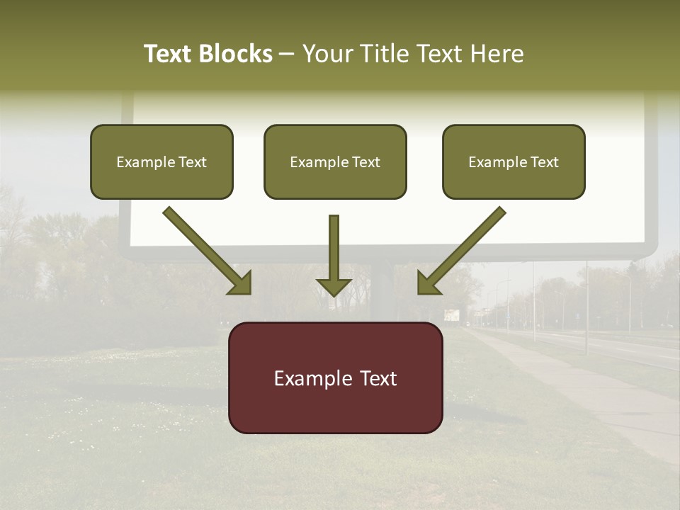 Empty Billboard PowerPoint Template