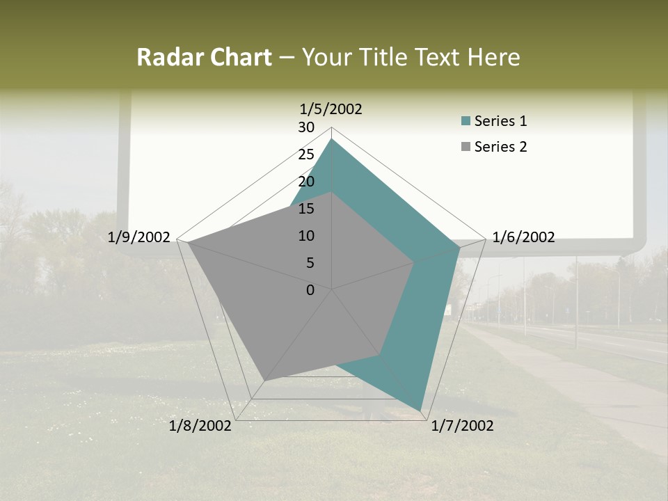 Empty Billboard PowerPoint Template