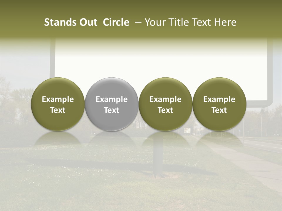 Empty Billboard PowerPoint Template