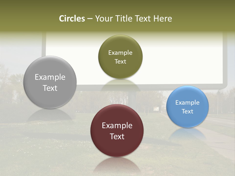 Empty Billboard PowerPoint Template