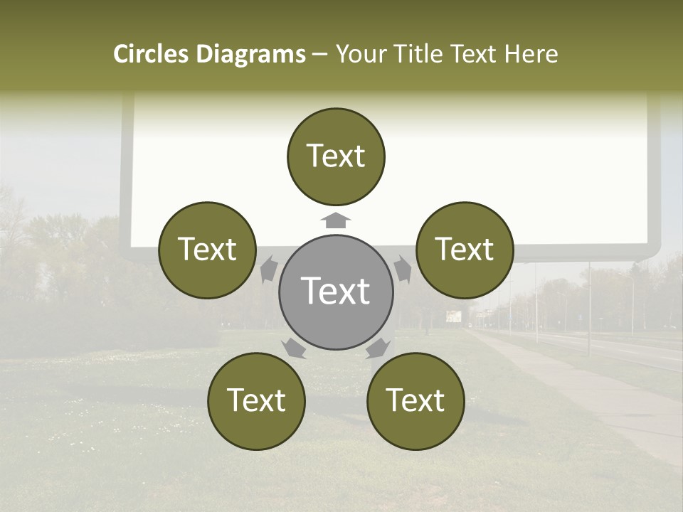 Empty Billboard PowerPoint Template