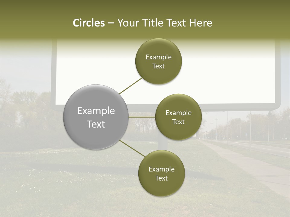 Empty Billboard PowerPoint Template