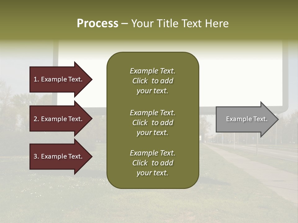 Empty Billboard PowerPoint Template