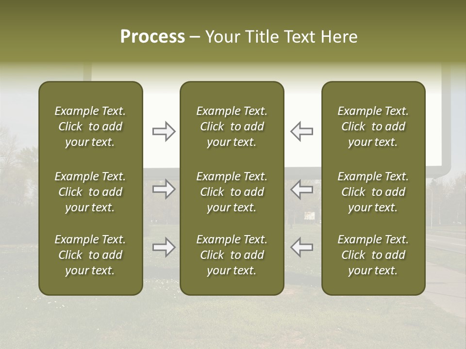 Empty Billboard PowerPoint Template