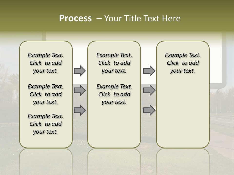 Empty Billboard PowerPoint Template