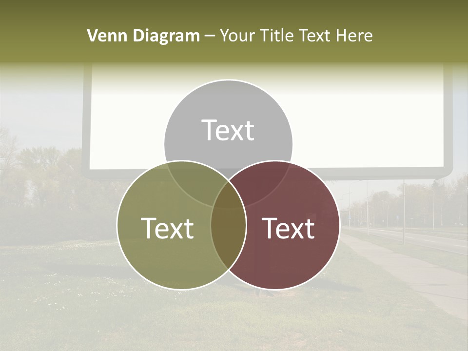 Empty Billboard PowerPoint Template