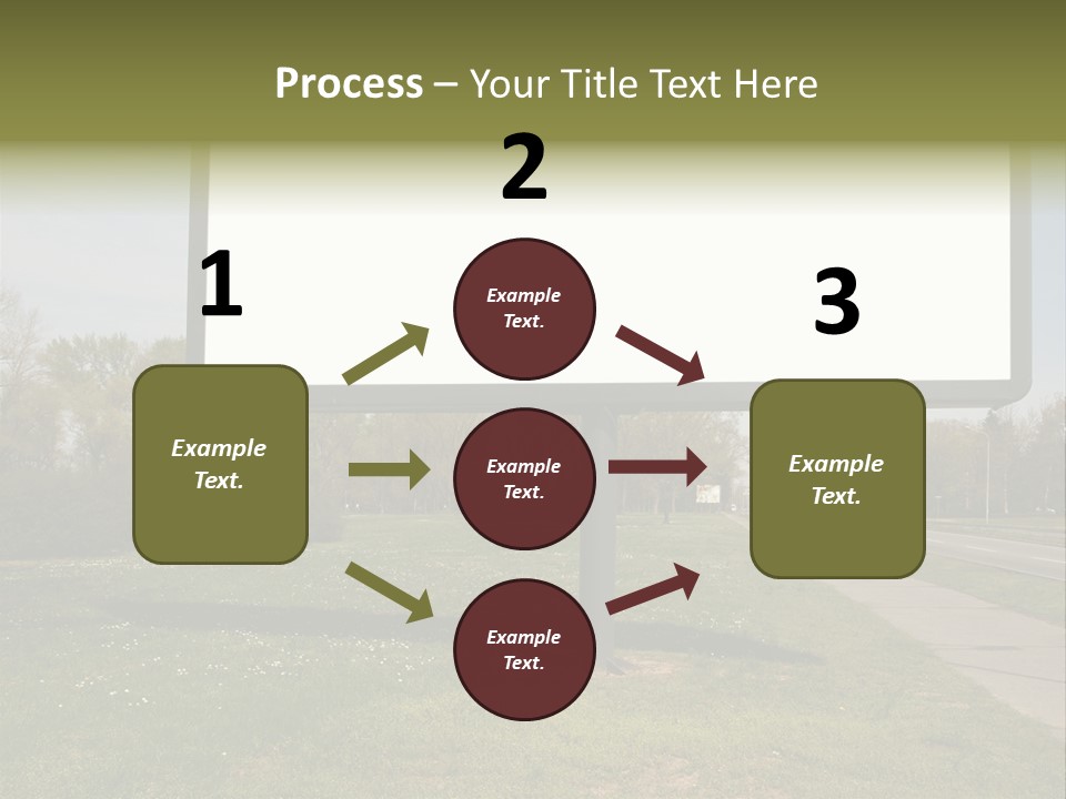 Empty Billboard PowerPoint Template