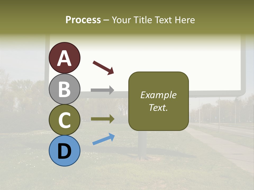 Empty Billboard PowerPoint Template