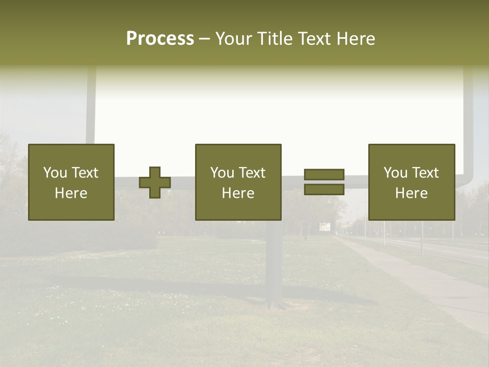 Empty Billboard PowerPoint Template