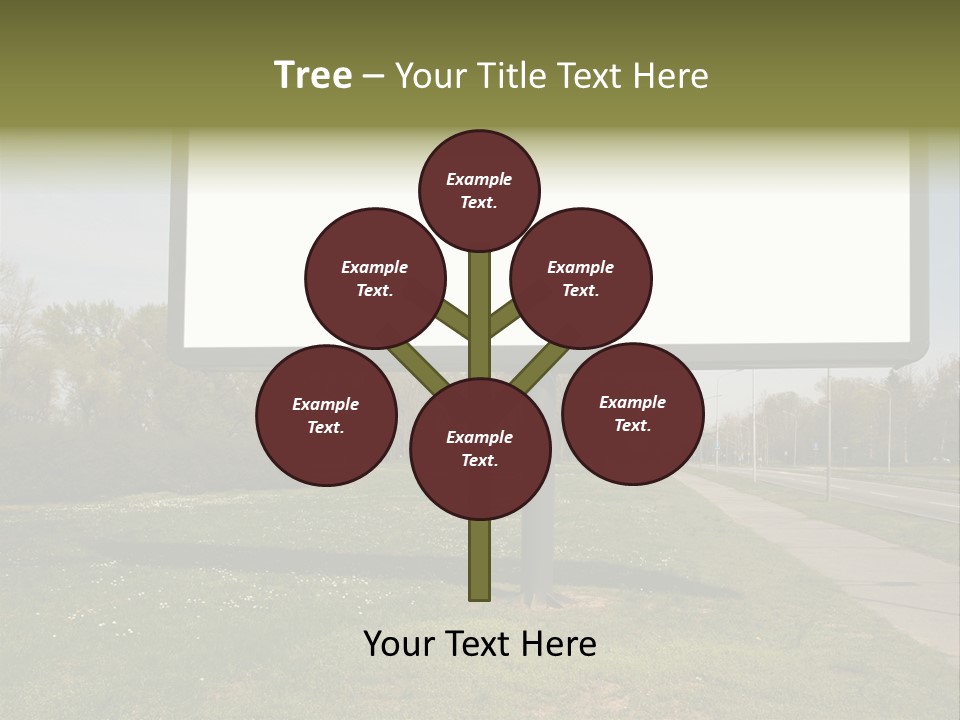 Empty Billboard PowerPoint Template