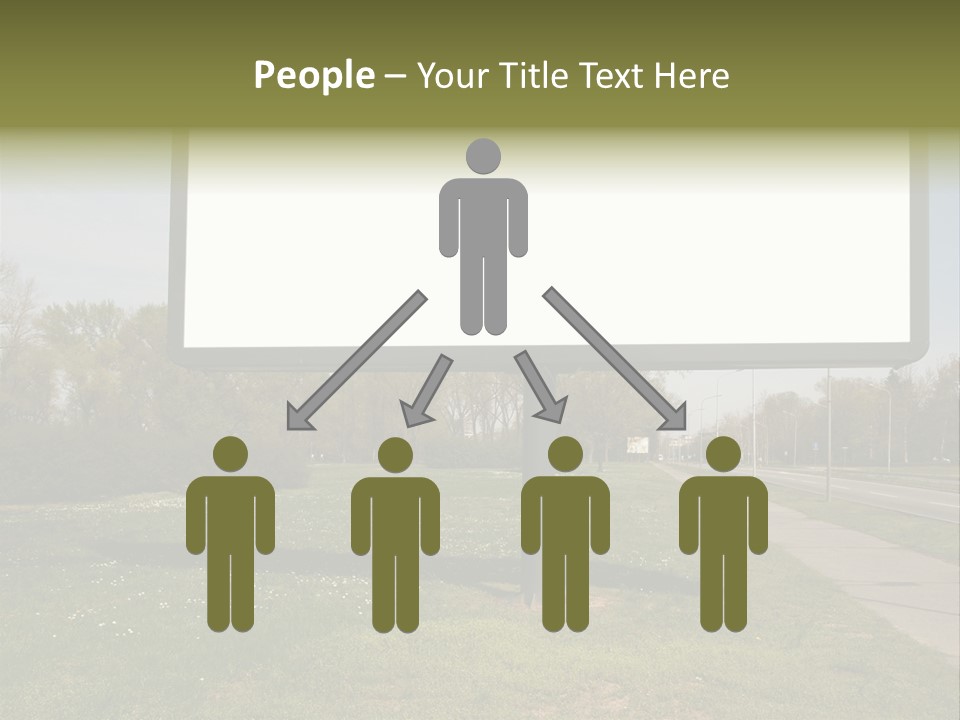 Empty Billboard PowerPoint Template