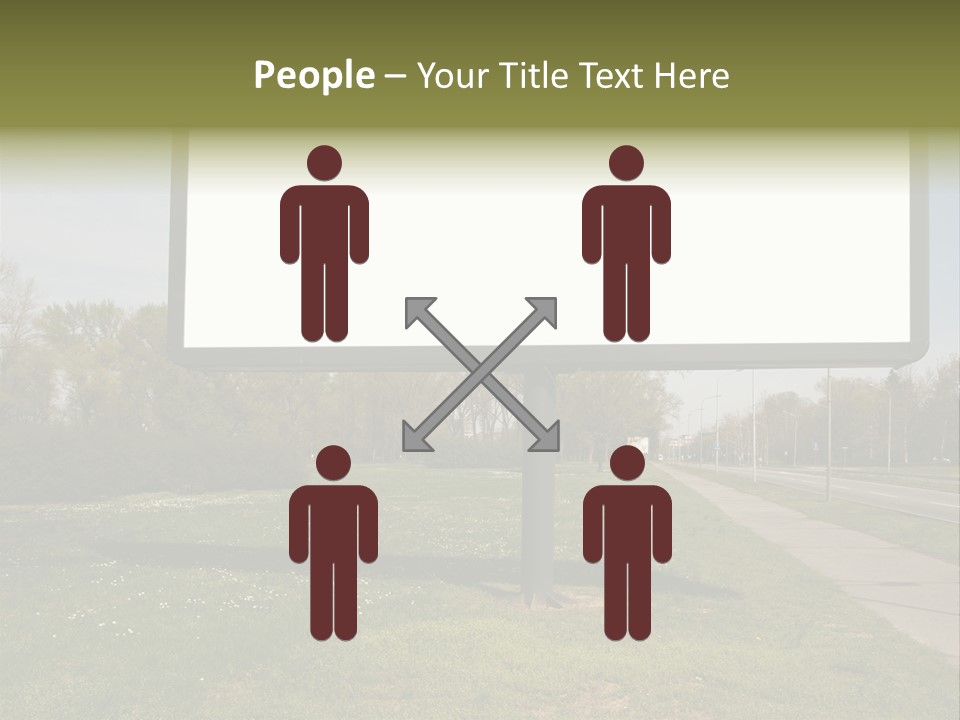 Empty Billboard PowerPoint Template