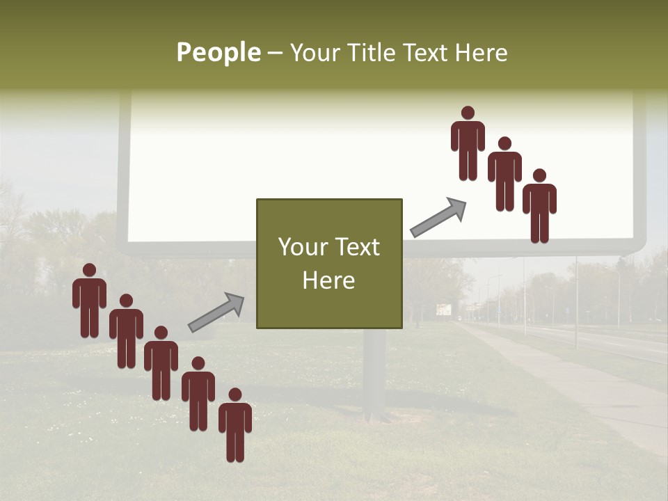 Empty Billboard PowerPoint Template