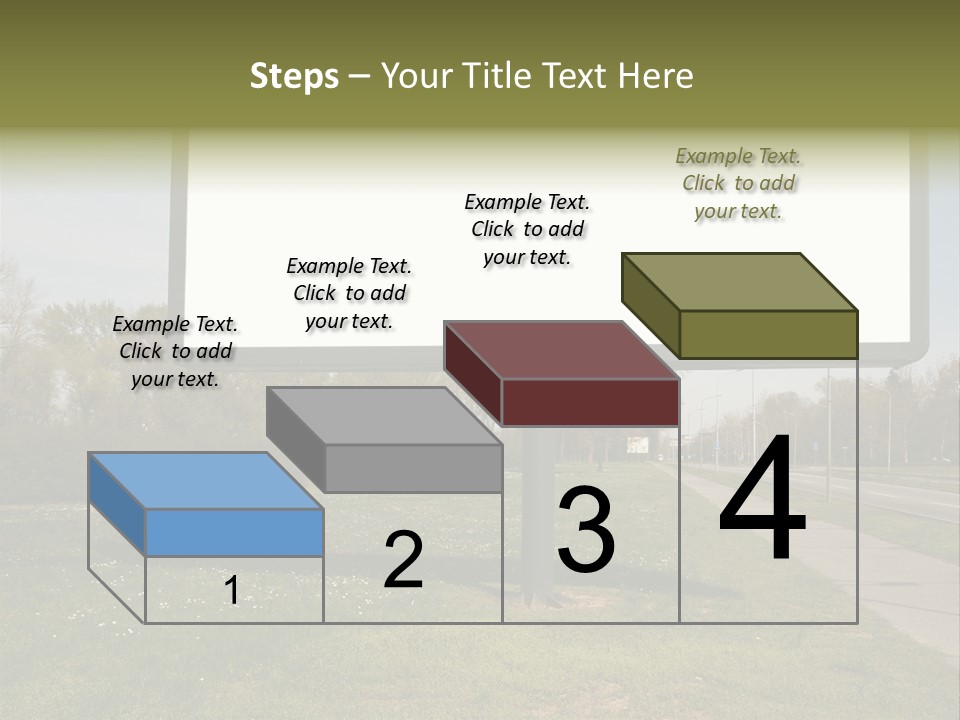 Empty Billboard PowerPoint Template