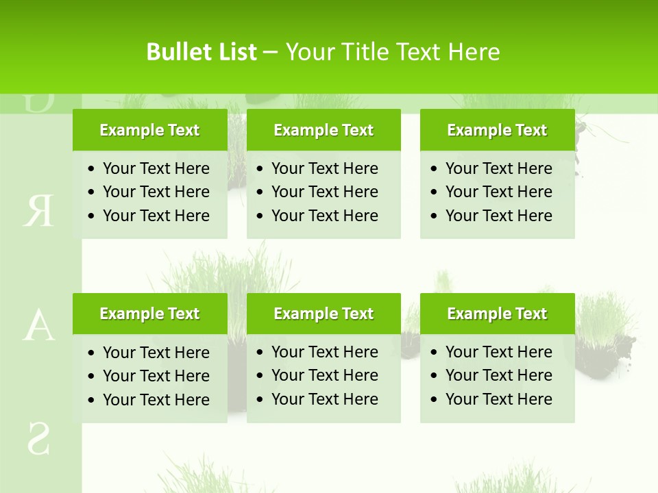 Island Grass PowerPoint Template