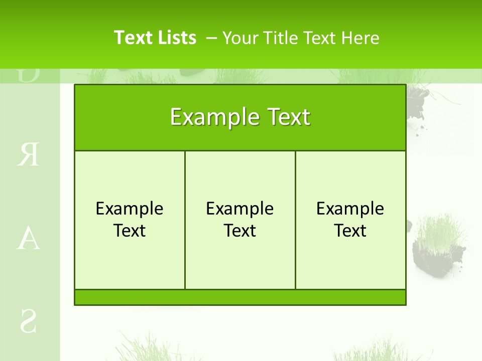 Island Grass PowerPoint Template