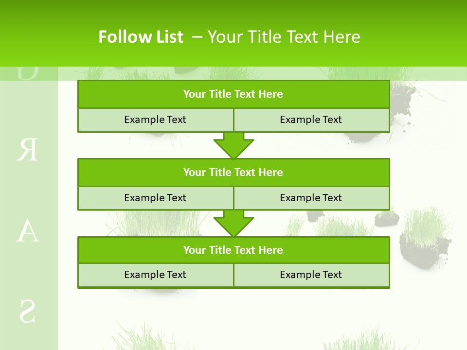 Island Grass PowerPoint Template