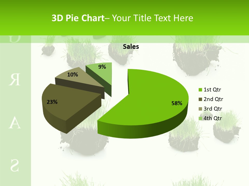 Island Grass PowerPoint Template