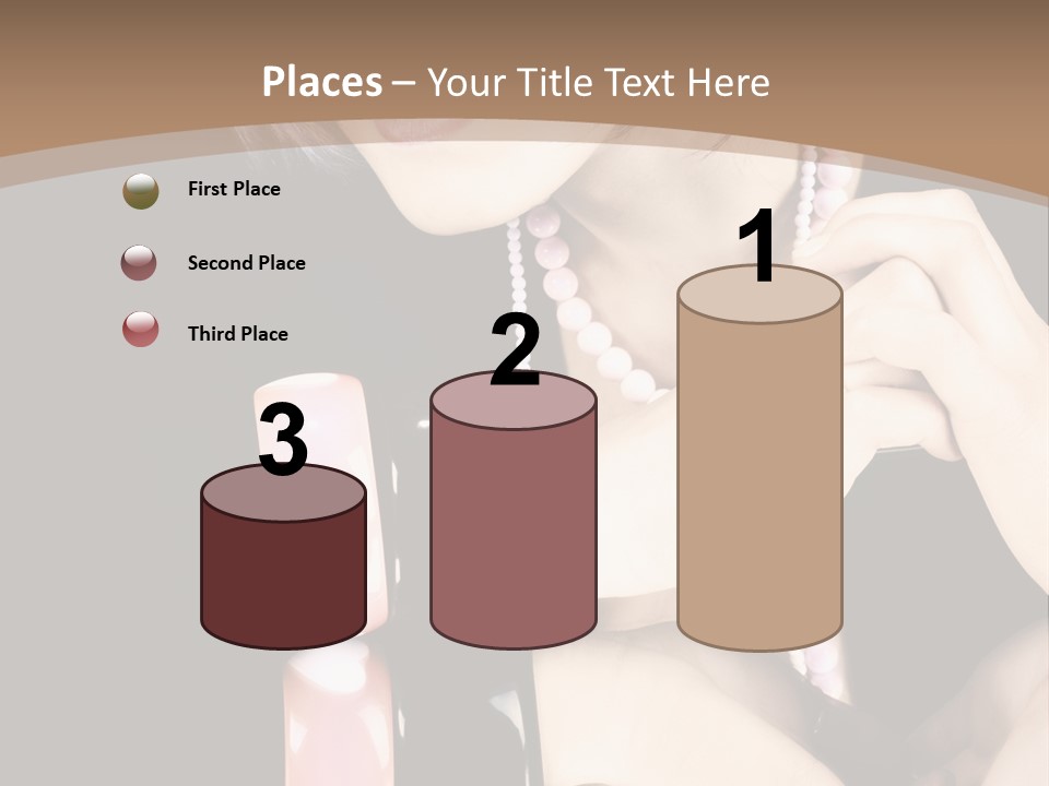 Brown Care Glamour PowerPoint Template