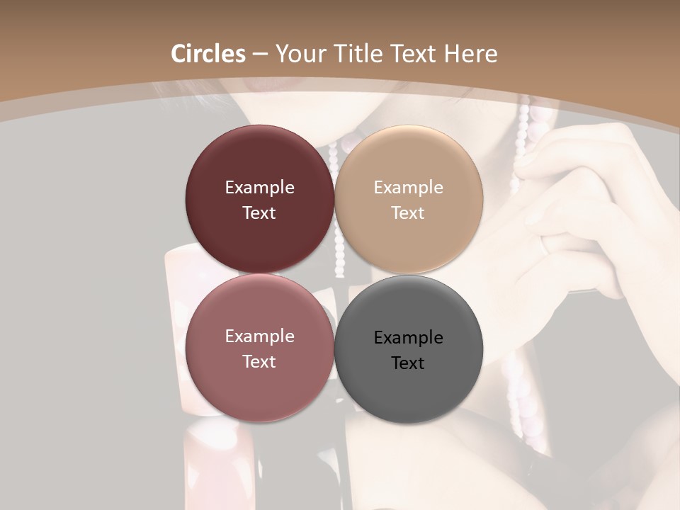 Brown Care Glamour PowerPoint Template