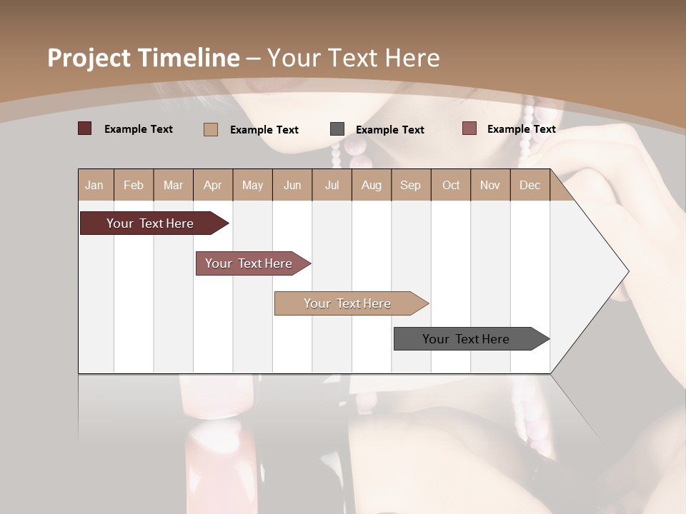 Brown Care Glamour PowerPoint Template