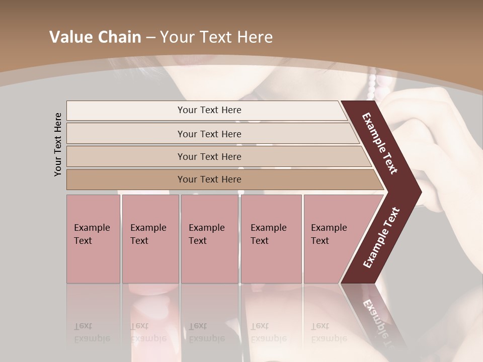 Brown Care Glamour PowerPoint Template