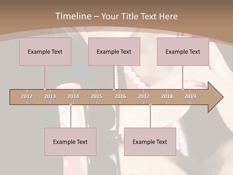 Brown Care Glamour PowerPoint Template