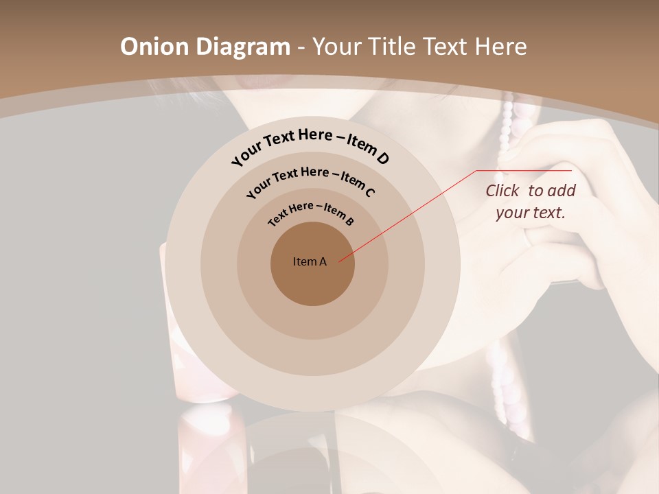 Brown Care Glamour PowerPoint Template