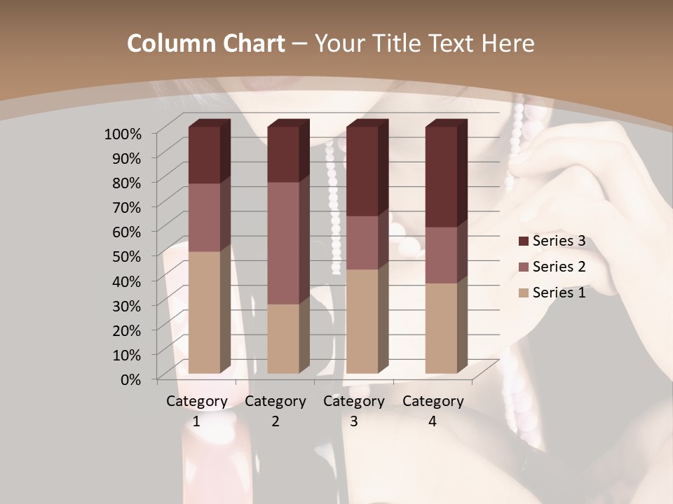 Brown Care Glamour PowerPoint Template