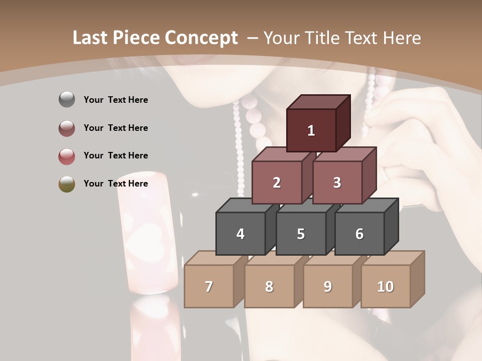 Brown Care Glamour PowerPoint Template