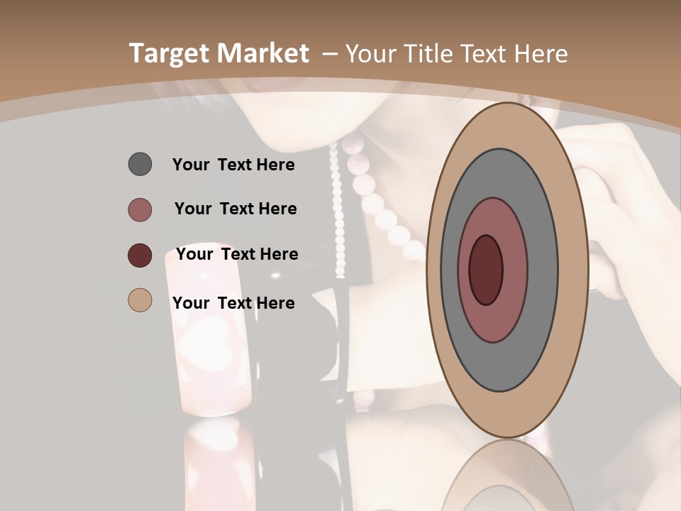 Brown Care Glamour PowerPoint Template