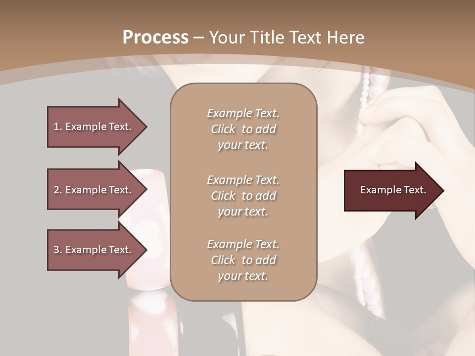 Brown Care Glamour PowerPoint Template