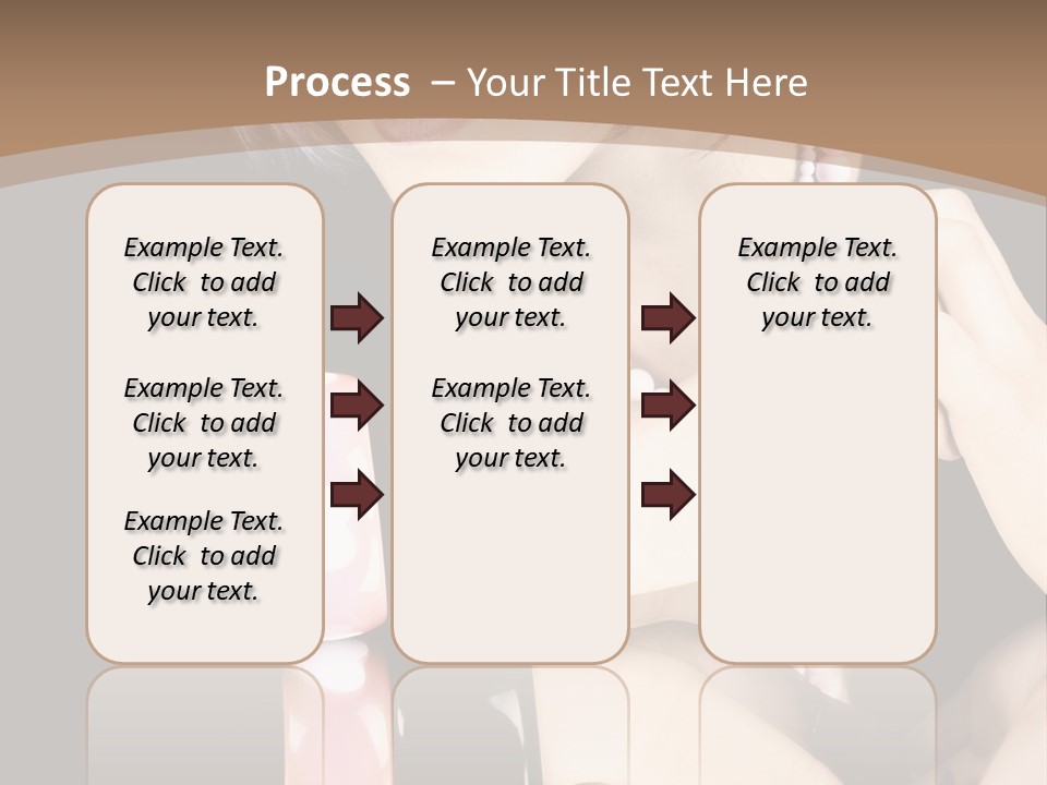 Brown Care Glamour PowerPoint Template