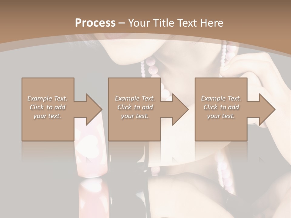 Brown Care Glamour PowerPoint Template