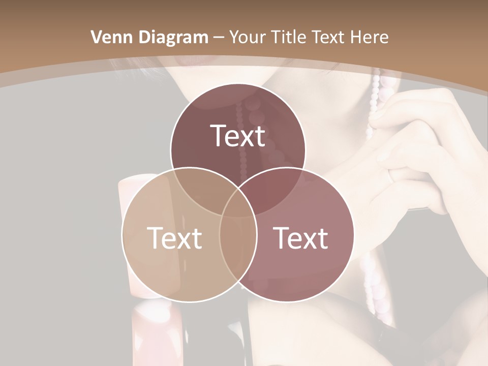 Brown Care Glamour PowerPoint Template