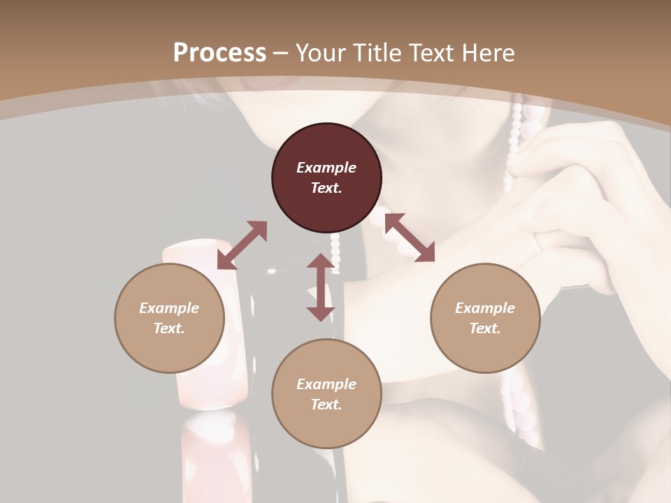 Brown Care Glamour PowerPoint Template
