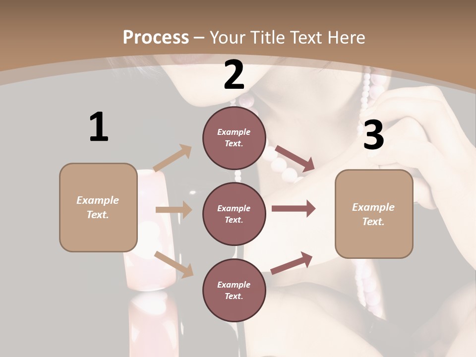 Brown Care Glamour PowerPoint Template