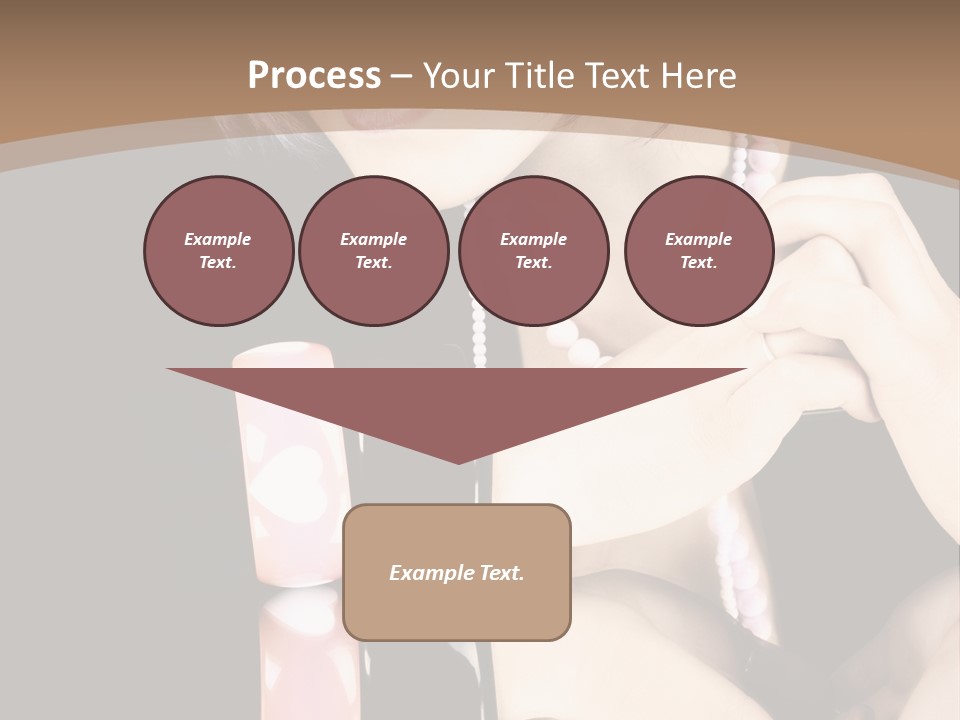 Brown Care Glamour PowerPoint Template