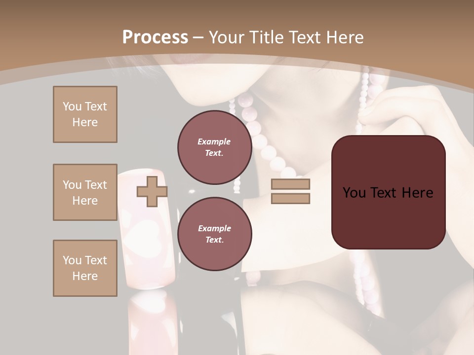 Brown Care Glamour PowerPoint Template