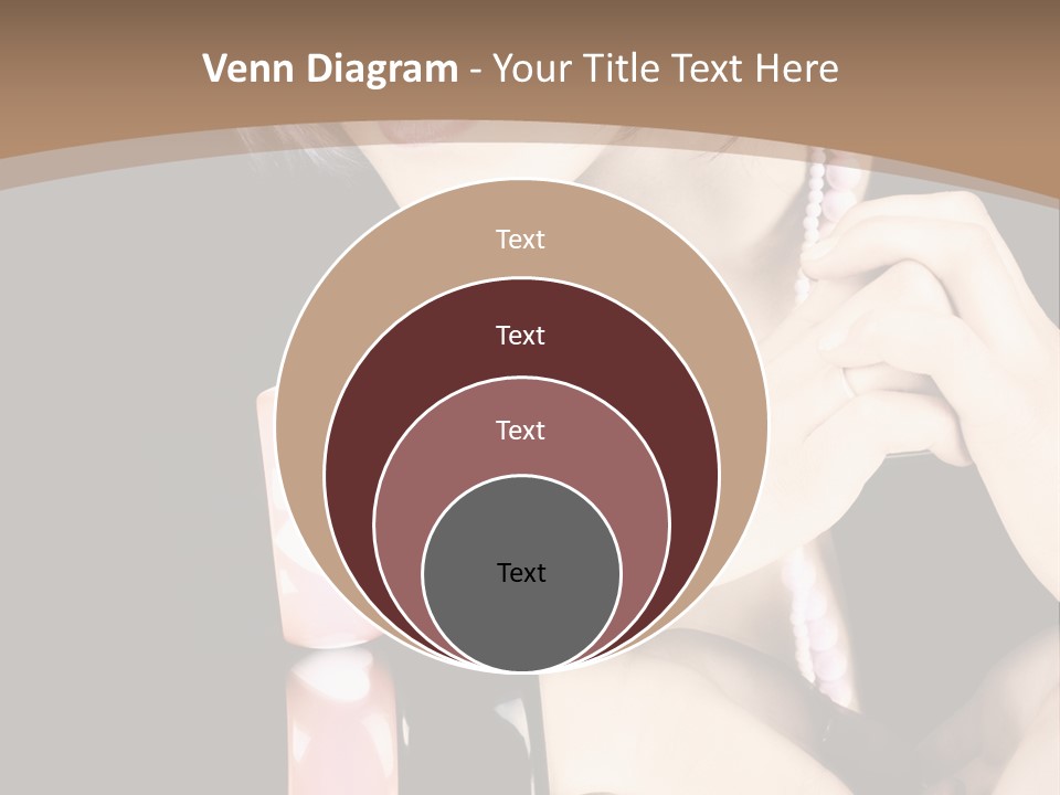 Brown Care Glamour PowerPoint Template