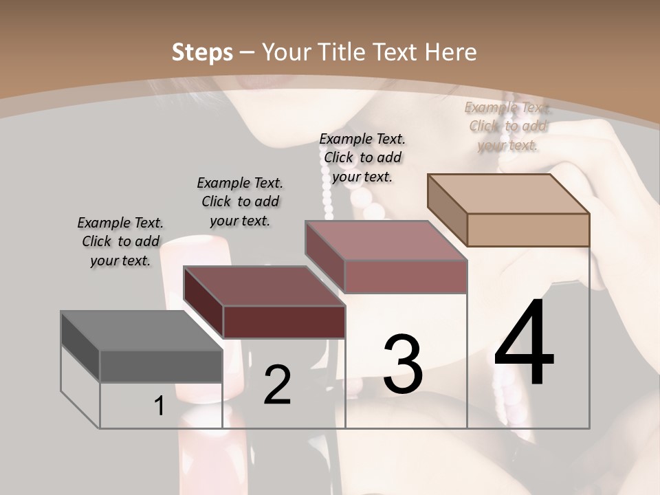 Brown Care Glamour PowerPoint Template