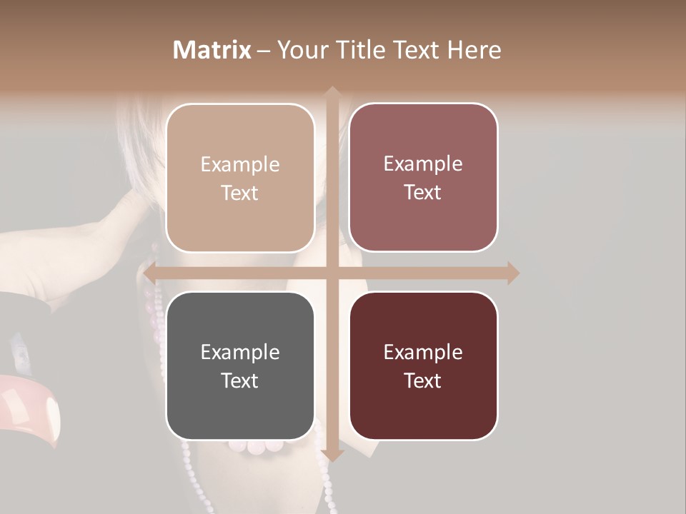 Fashion Elegance Beauty PowerPoint Template