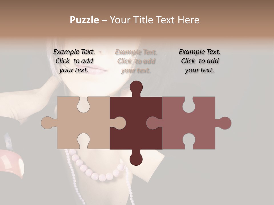 Fashion Elegance Beauty PowerPoint Template