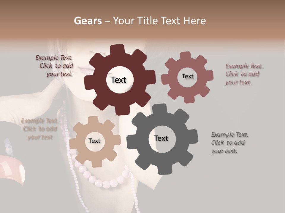 Fashion Elegance Beauty PowerPoint Template