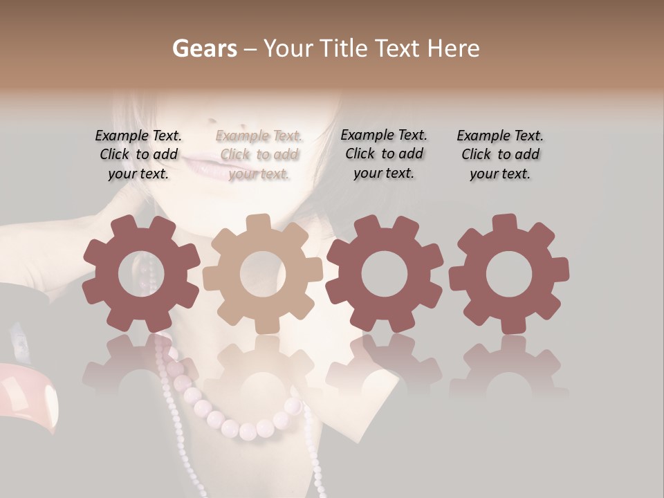 Fashion Elegance Beauty PowerPoint Template