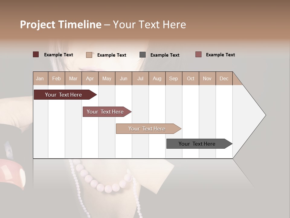 Fashion Elegance Beauty PowerPoint Template